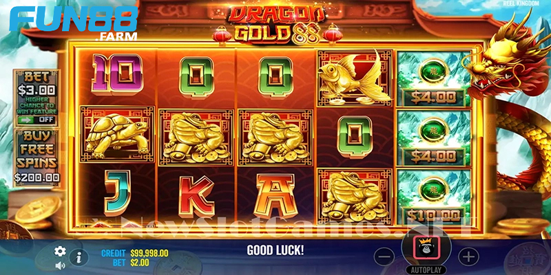 Trải nghiệm sân chơi slot Fun88 đẳng cấp