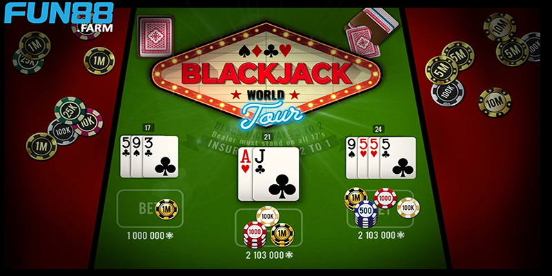Sức hấp dẫn khó cưỡng của Blackjack Fun88