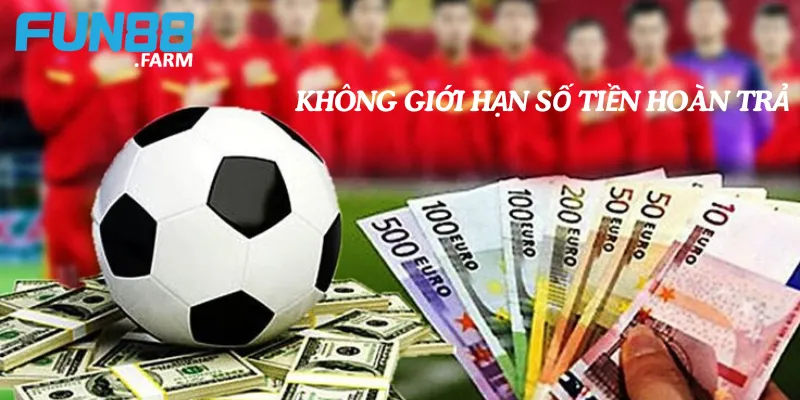 Không Giới Hạn Số Tiền Hoàn Trả Càng Chơi Nhiều Càng Nhận Lớn