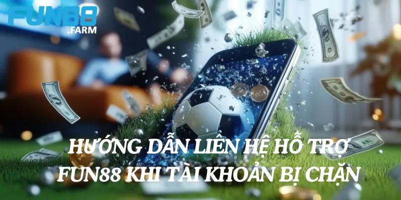 Hướng dẫn liên hệ hỗ trợ Fun88 khi tài khoản bị chặn
